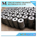 High density graphite tube for continuous casting